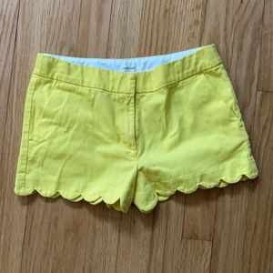 J. Crew Crewcuts Scallop Shorts Girls sz 12 jcrew